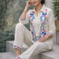 Embroidered Cotton Co-ord Set