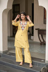 Pallavi French Crepe Kurti Set