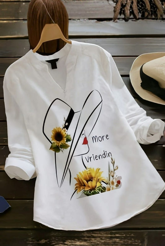 Sunflower Muse Rayon Top