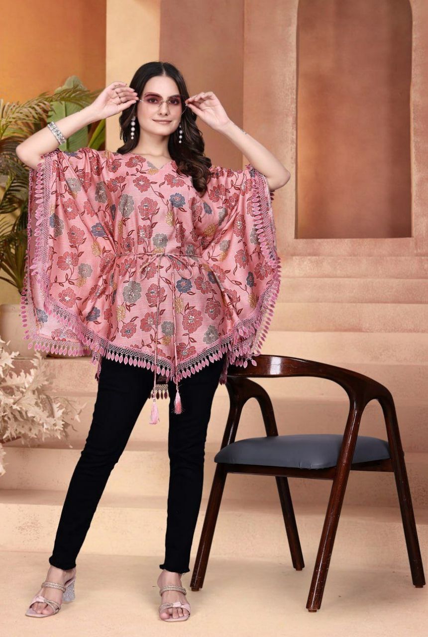 Vibrant Kimono Top