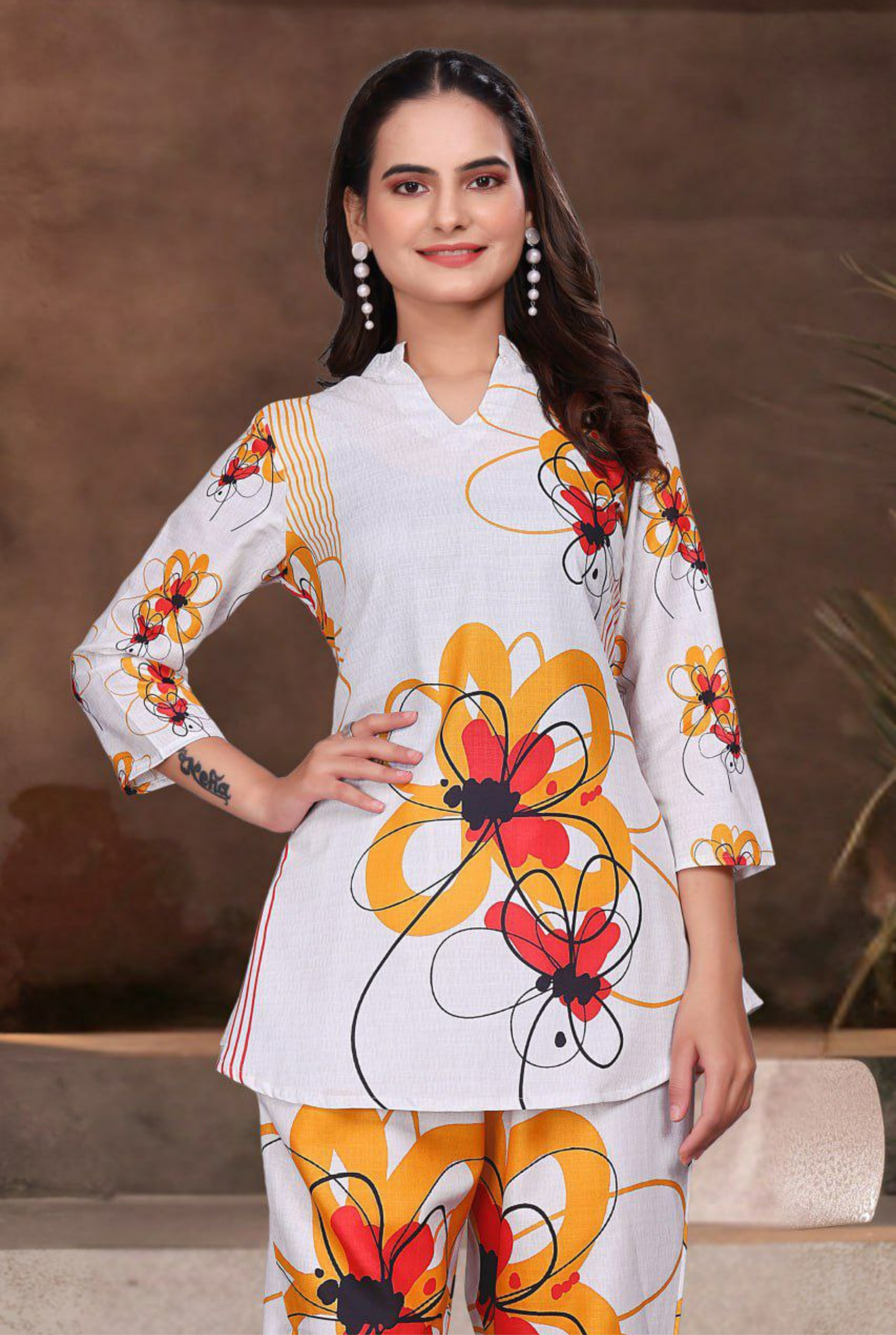 Sunset Bloom Coord Set