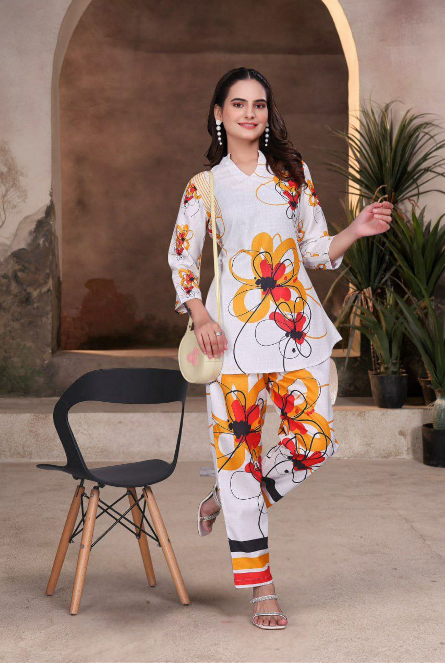 Sunset Bloom Coord Set